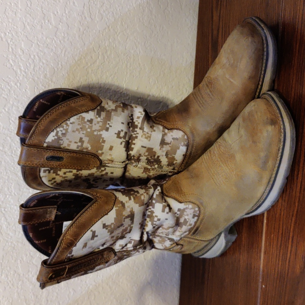 Durango Rebel Desert Camo Cowboy Boot